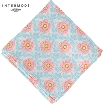 Japan system imported KAWABE INTERMODE LIBERTY LADY PURE COTTON YARN PRINTED HANDKERCHIEF HANDKERCHIEF