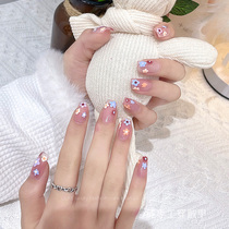 Wear a new 2022 new manifestation of high - level nail finished finished nail wear handmade removable nail patch