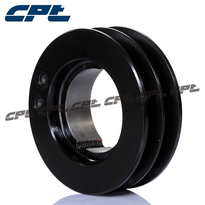 CPT UEFA Belt Pulley SPA140-02-2012 Section Diameter 140 Double Sink With Taper Sleeve 2012 Customizable