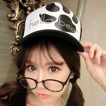 Hat summer female shade male summer Korean version tide sun sunscreen cap couple hip hop net cap Baseball cap spring