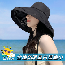 Sun-proof cap Summer End UV-proof shade cap folds fishermans hat summer sun cap thin tide