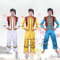 New Miao dance performances ethnic menswear Yi Tujia Gaoshan Dai performance costumes