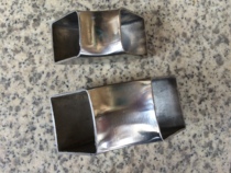 Square pipe elbow Stainless steel 90 degree square elbow welding elbow Exhaust pipe bracket elbow square pipe fittings