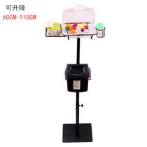 Supermarket fruit tasting rack Tasting table Tasting box Tasting plate Promotional tasting table Food free tasting table shelf