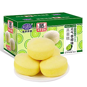 港荣柠檬蒸蛋糕早餐速食580g[10元优惠券]-寻折猪