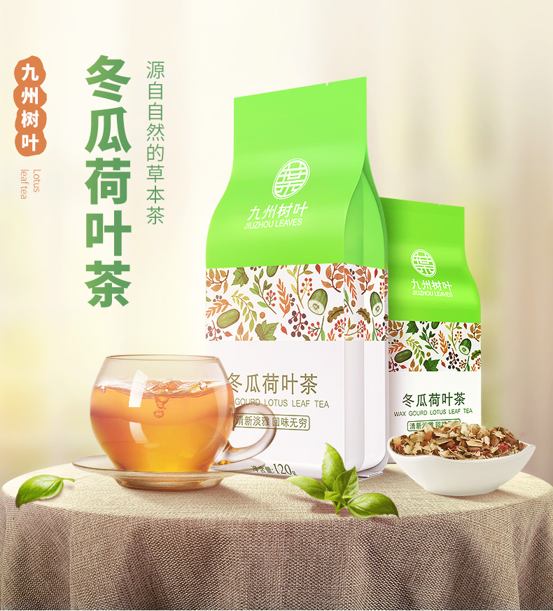 【可签到】冬瓜荷叶茶减肥茶