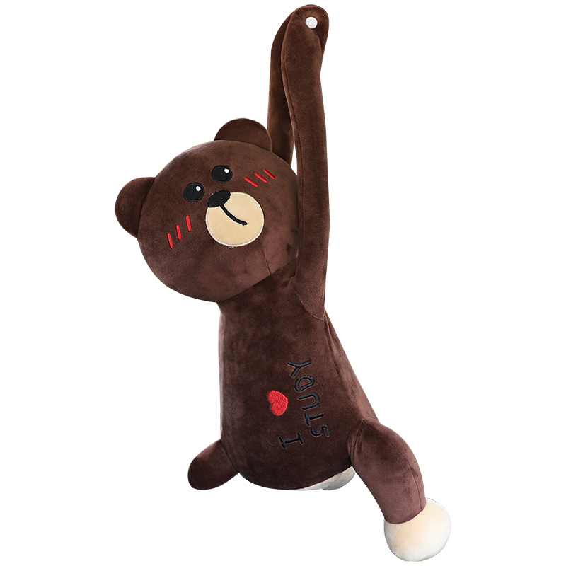 creative car tissue box car with hanging paper drawer car cute leather monkey car interior decoration products