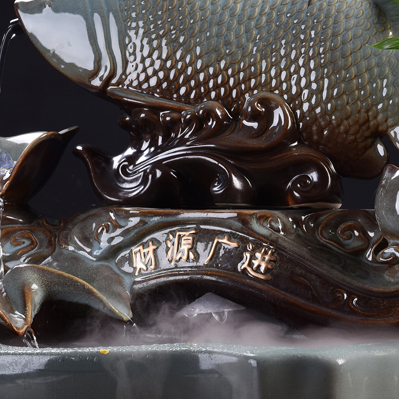 East jinlong ruyi soil water apparatus furnishing articles high - grade creative ceramic version into gifts/treasures will be plentiful