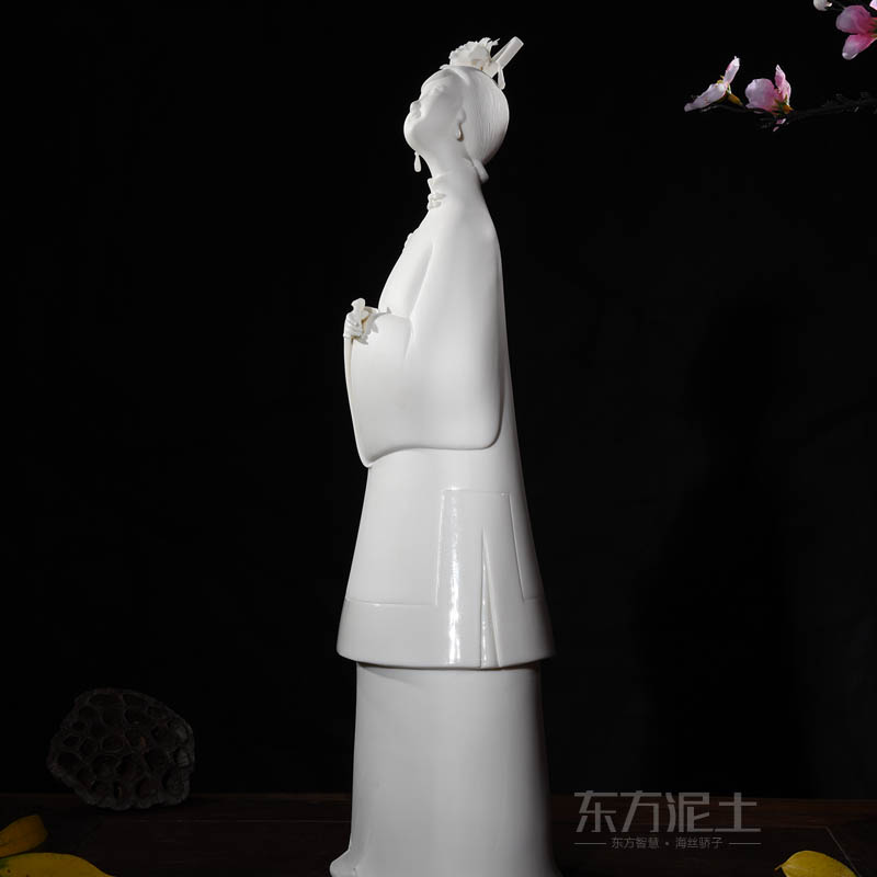 The east mud dehua white porcelain character its art collection sitting room adornment is placed/best D46-130