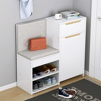 Change of shoes stool Shoe Cabinet Integrated Home Doorway Small Stool can be sat Multifunction Entrance Soft-bag Cushion Wear stool