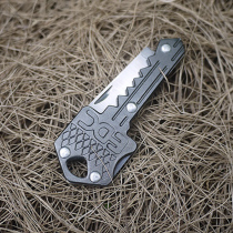 EDC Mini small folding knife outdoor portable pocket with pocket knife key knife with small knife folding knife spoon with small knife