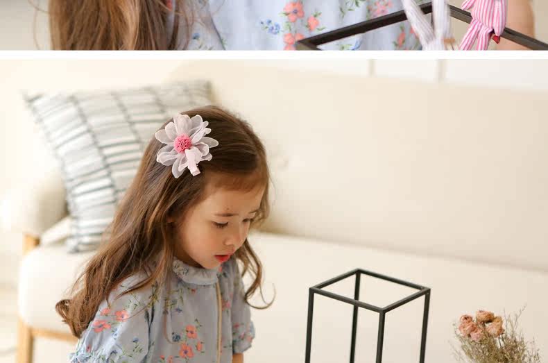 朝气童年宝宝发夹头饰公主小童女童头花饰品韩