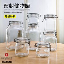 Glass Seal Pot Honey Bubble Wine Jars Nest Vintage Bottles Food Grade Glass Bottles Home Sauerkraut Pickle Jar