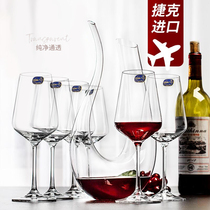 BOHEMIA imported wine glasses set home decanter set small goblet home creative European luxury