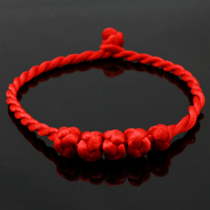 羊年本命年红绳手链红绳编织金刚结手绳红腰带