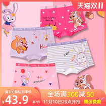 summer pure cotton children's underwear girls' boxer shorts baby juniors' boxer pants baby girls' thin safety pants