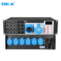 DKA stage power supply through box line array electric box hub distribution box audio signal distribution power manager