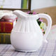 European pastoral white blue ceramic flower pot flower pot vase flower gardening home decoration dining table decoration European pastoral white blue ceramic flower pot flower pot vase flower gardening home decoration dining table decoration