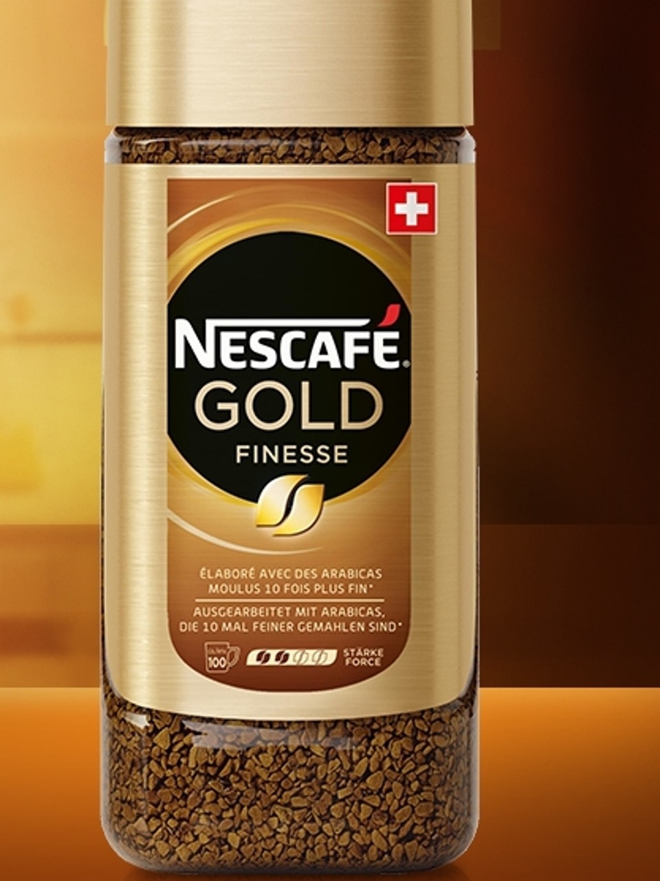 雀巢瑞士金牌咖啡柔和美式速溶无糖黑咖啡