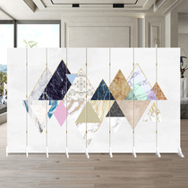 Nordic Elk Deer Screen Partition Living Room Decoration Background Folding Mobile Minima Modern Shelter Double-sided Custom Folding Screen