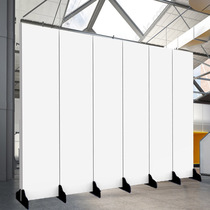 Pure white screen partition living room folding porch office blocking fitting room taking pictures simple modern background wall