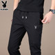 Playboy casual pants men's Korean version of the trend of spring and autumn sports wild spring slim feet long pants men's pants Playboy casual pants men's Korean version of the trend of spring and autumn sports wild spring slim feet long pants men's pants