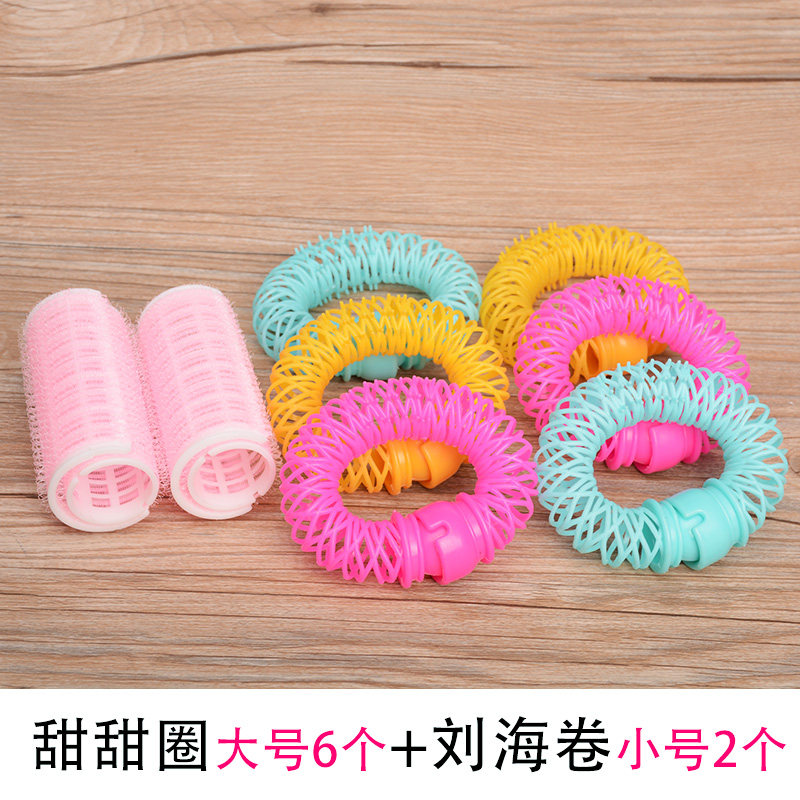 curling tube bangs fixed artifact donuts big waves sleep lazy mushroom plate hair iron sleep stereotypes do not hurt