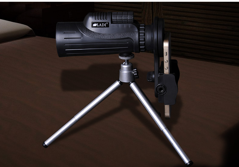 30倍PLADI高倍高清单筒手机拍照望远镜 可看