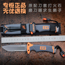 American Bell knife Wilderness survival small straight knife Outdoor self-defense high hardness knife Saber field knife folding knife