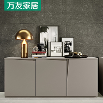 Willy-style minimalist Minimalist Closing Cabinet Minimalist Modern Entrance Door Shoe Cabinet Decoration Cabinet Baking Varnish Storage storage Cabinet Customized