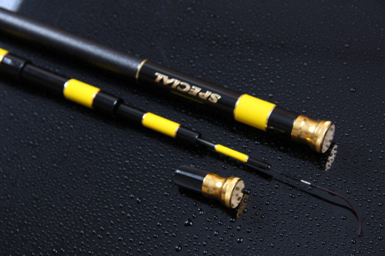 进口碳布孤影鲤鱼竿3.9 4.5.4.8 6.3米轻硬28调台钓竿竞技竿