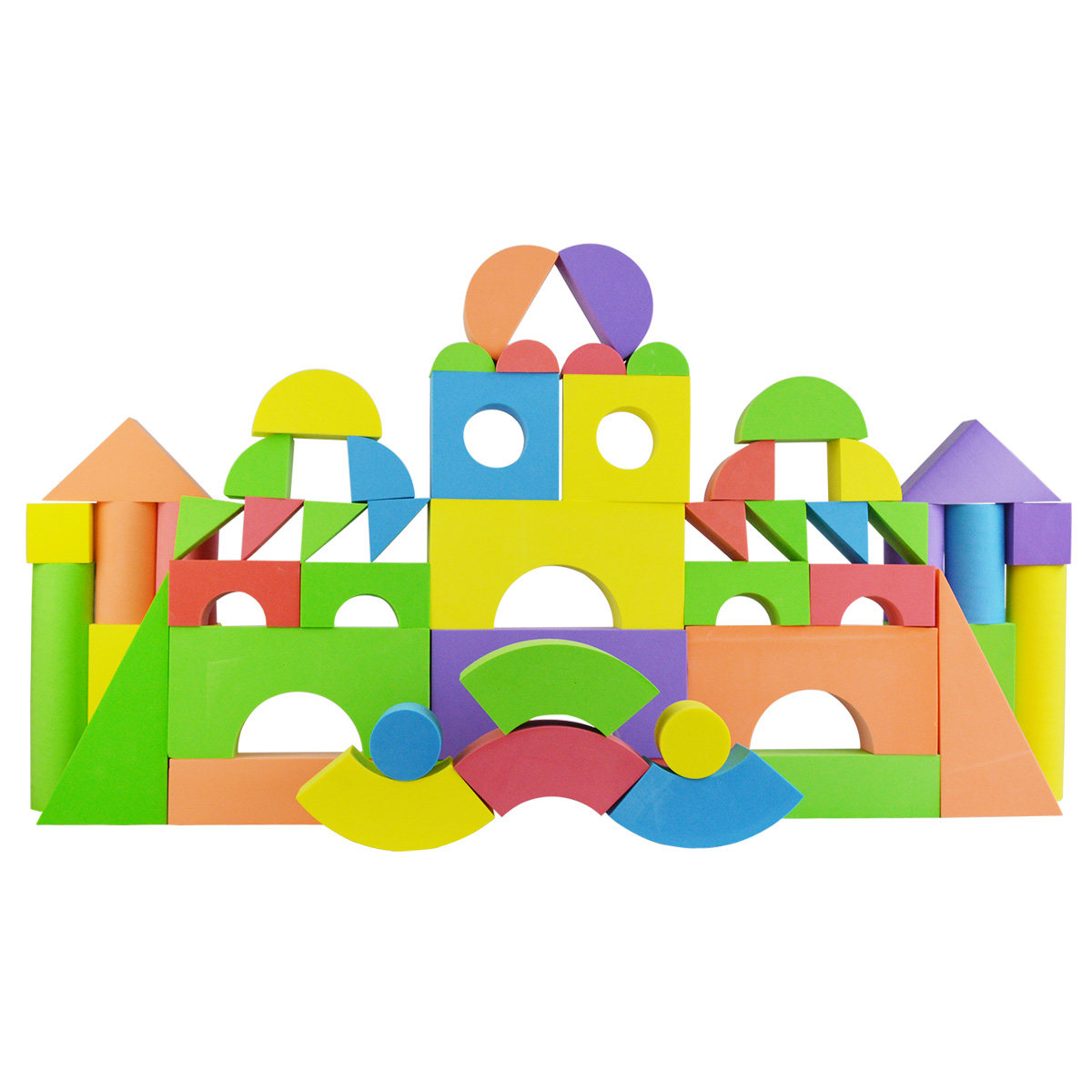 eva软体大型泡沫软积木 儿童益智拼搭积木幼儿园适用安全无味