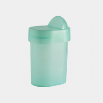 Italy imported Gedy home living room bathroom plastic rocker lid trash can waste paper basket with lid height 34cm