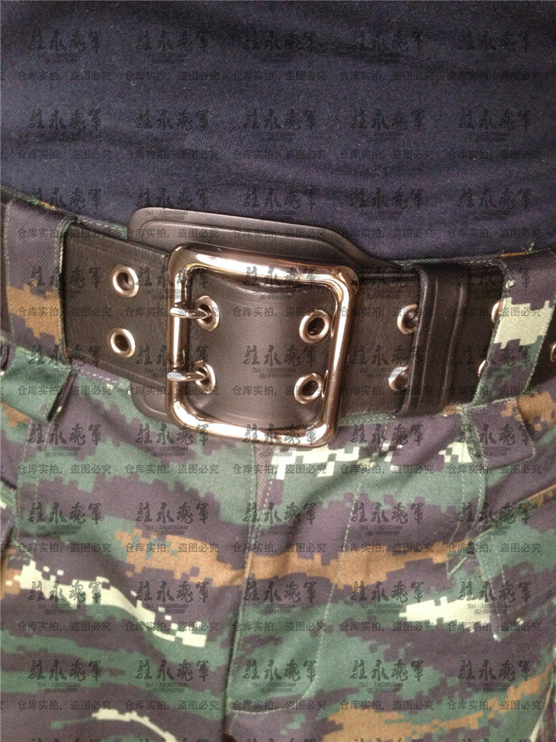 07正品2013特勤新款式黑色特战腰带双针排扣温州扬城头层牛皮包邮