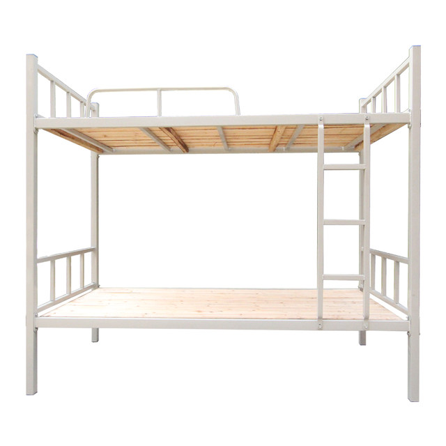 Luoyang Bunk Bunk Iron Frame Bed Double Decker Iron Bed High and Low Bunk Student Apartment Double Bed Staff Dormitory Bed Iron Bed