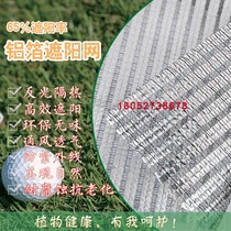 Aluminum foil silver white agricultural greenhouse 65% orchid balcony roof reflective sunshade net