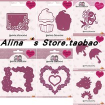 Cutting template DIY mold cutting die greeting card album Scrapbook Making tool combined series