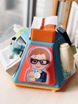 Japanese People blue treasure hexahedron seven in one infant children Enlightenment early education toy game Treasure Box