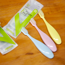 Japanese ci baby soft hair training toothbrush 1-2-3-6-12 years old children small head toothbrush baby baby toothbrush