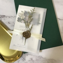 Please Post Wedding Creativity 2022 Eu Style Personality Invitation Letter Wedding Happy Posting Newlywed Custom Gift Little Fresher Invitation