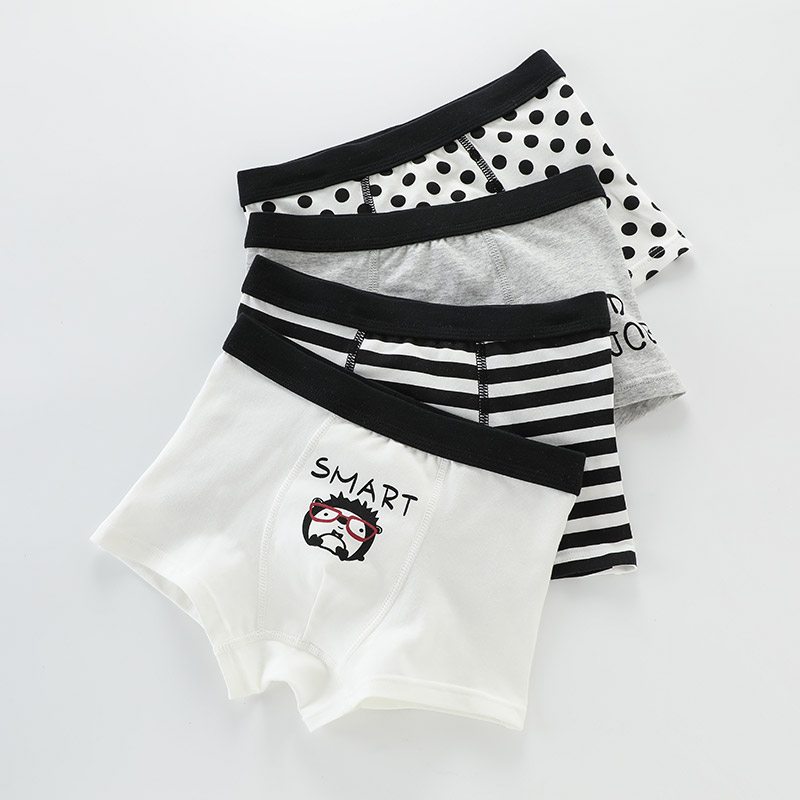 antarctic children's underwear boys and girls pure cotton big children baby boys student boxer shorts boxer shorts
