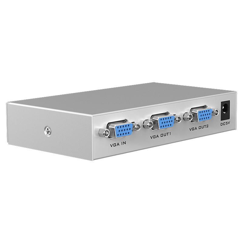 maxtor dimension moment 2 port vga splitter 1 host 2 display one in two out split screen one in two simultaneous display