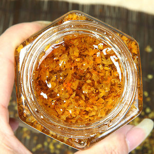 自制糖桂花糖酱蜜酱花酿蜂蜜茶洋槐蜜果酱杭州特产350g包邮
