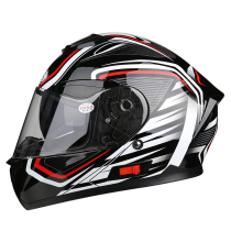 Ai Shi helmet electric motorcycle men and women full helmet locomotive summer Four Seasons General Battery head gray helmet helmet