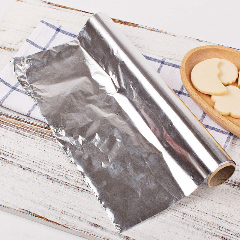 锡纸烧烤 加厚锡箔纸 吸油纸烧烤 烤箱用铝箔纸锡纸10m 烘焙油纸