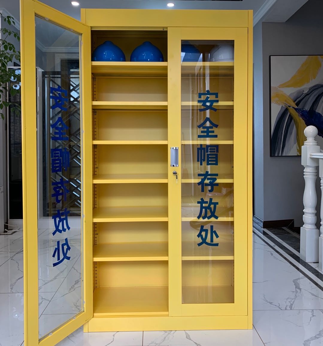 海若工地工厂车间安全帽存放柜安全帽放置柜存放架安全帽专用柜子