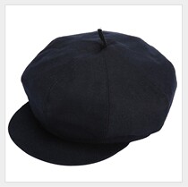 Hats worn by the elderly men in winter and autumn new old hats grandpa mens dads black woolen octagonal hats