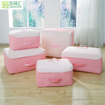 Cotton cloth washable quilt storage bag clothing storage bag put clothing finishing bag packing box box box