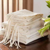 Exported to Japan Natural Non-dyed Cotton White Four-piece Hotel B&B Bedding Pure Cotton Quilt Cover