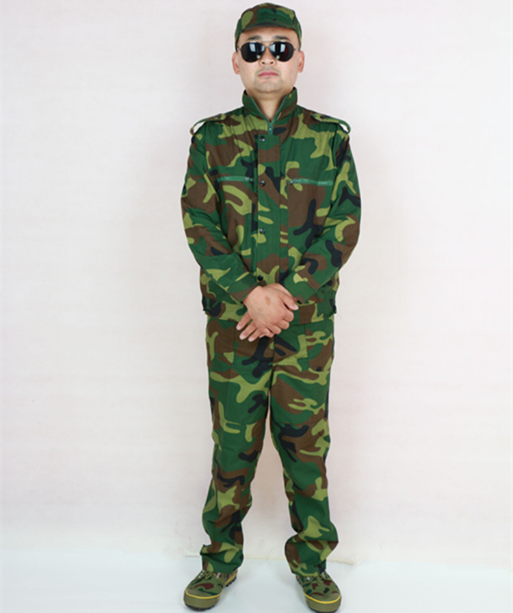 军训迷彩服四季套装男女97林地迷彩服劳保服工作服陆军迷彩服套装